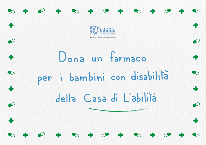 Dona un farmaco per i bambini con disabilità di L'abilità