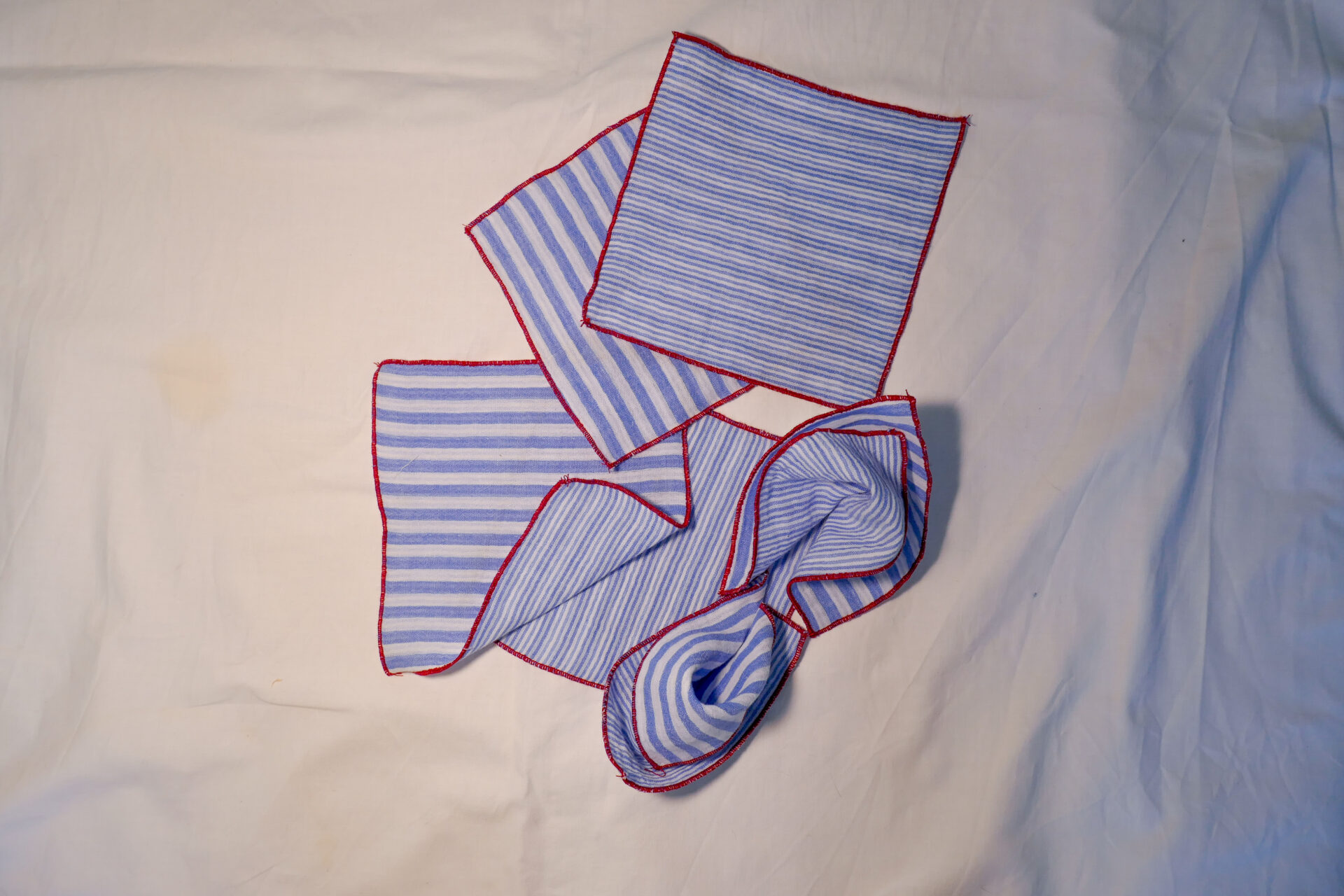 Immagine dei tovaglioli della collezione L'ilà